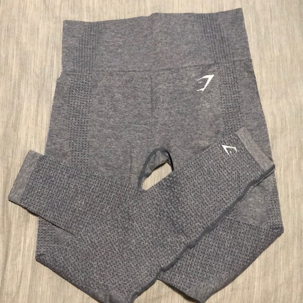 Gymshark vital seamless leggings in steel blue